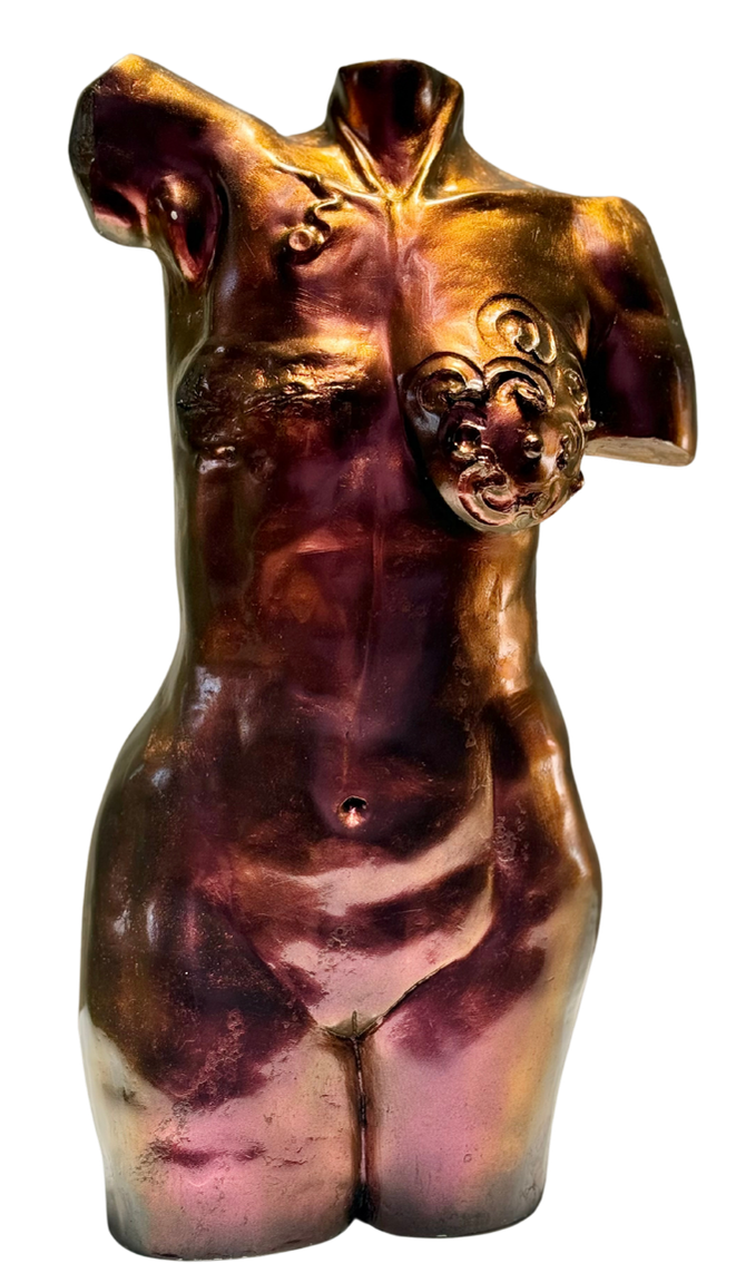 Favor de tocar — escultura textil